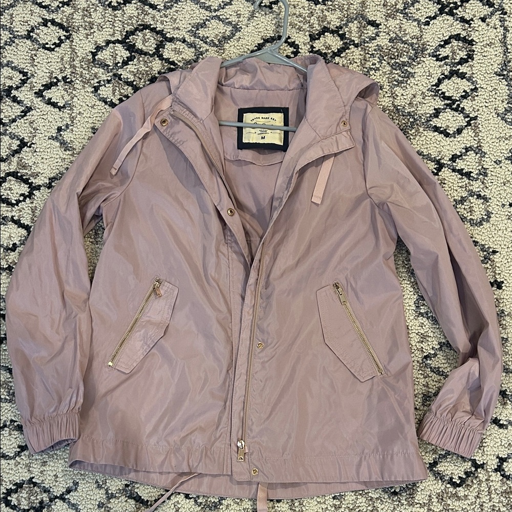 Light Pink Rain Jacket